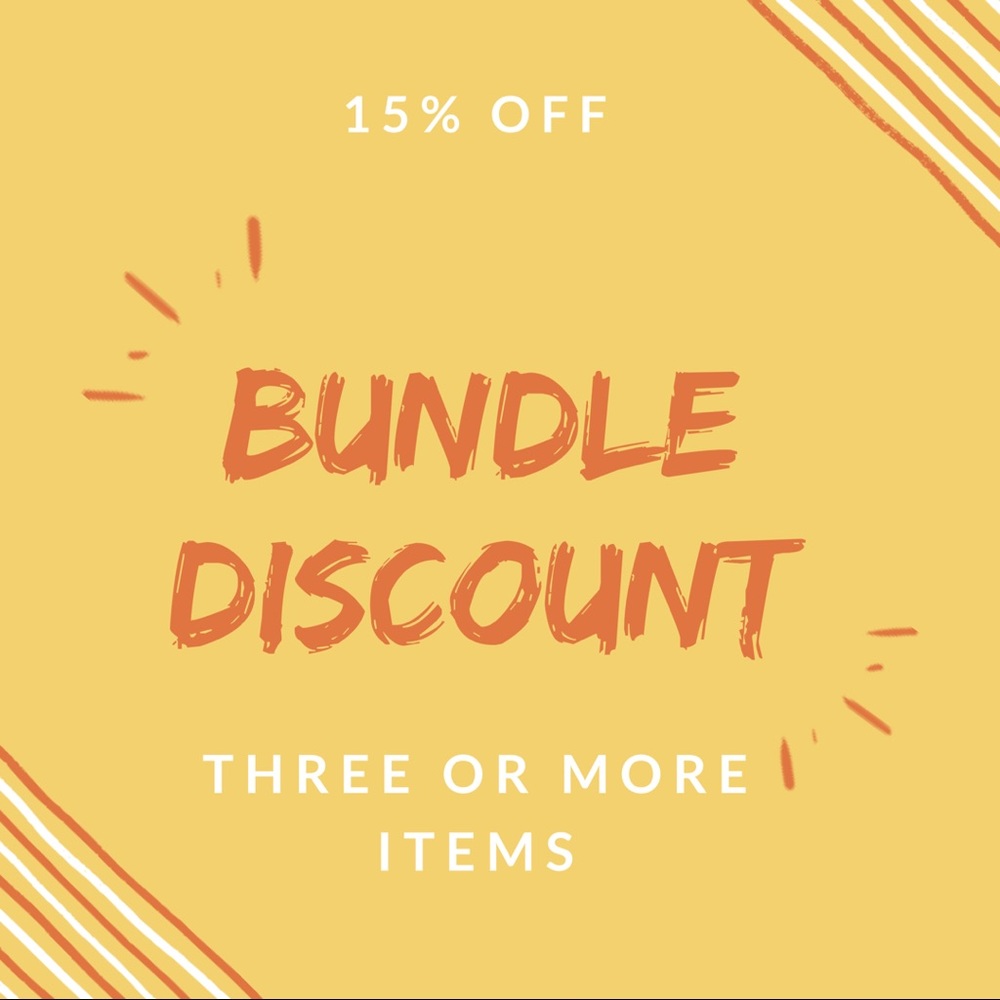 Bundle Discounts!!!